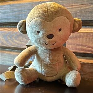 Adorable Brown Monkey Harness